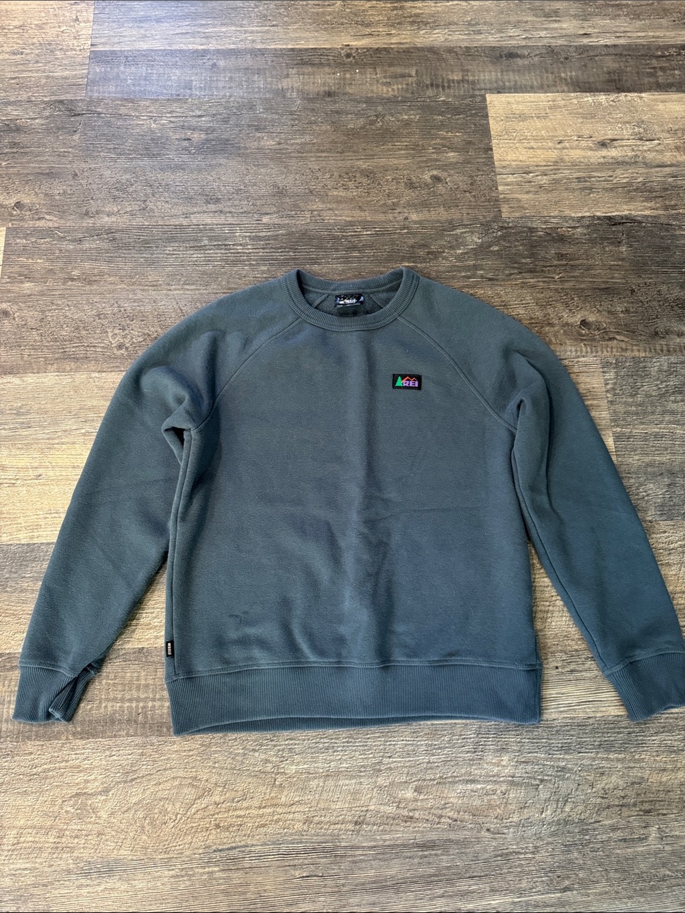 Men's Crewneck Fleece Sweatshirt - Slate Green